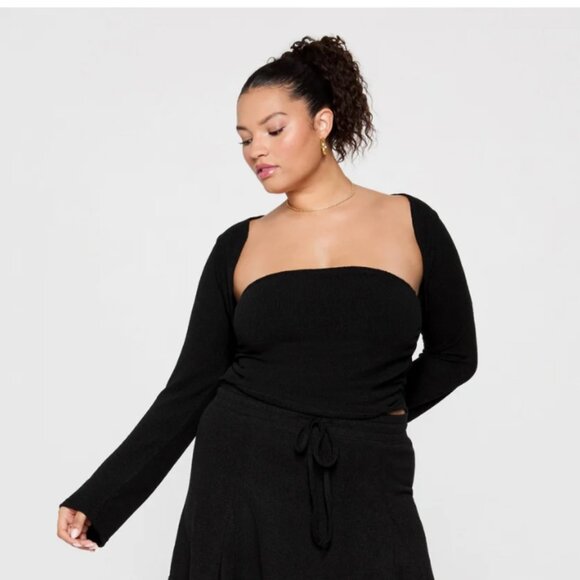 Yitty Breezy Knit Bell Sleeve Shrug Size XXL/1X - Picture 2 of 11